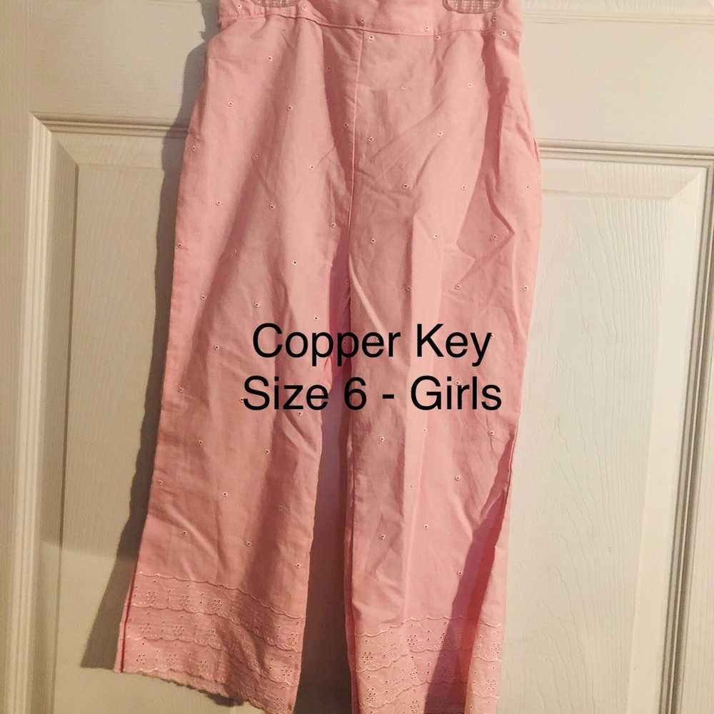 Pink Copper Key Girls Pant -Size 6
